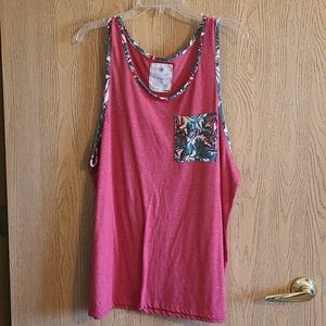 On the Byas palm leaf tank top